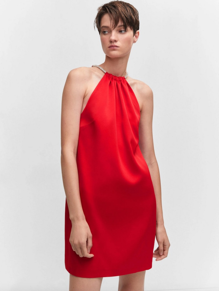Mango Red Dress