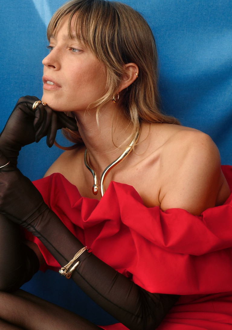 & Other Stories Red Dress