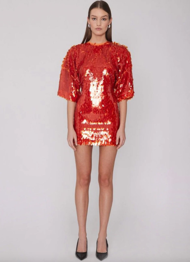 Rotate Red Dress