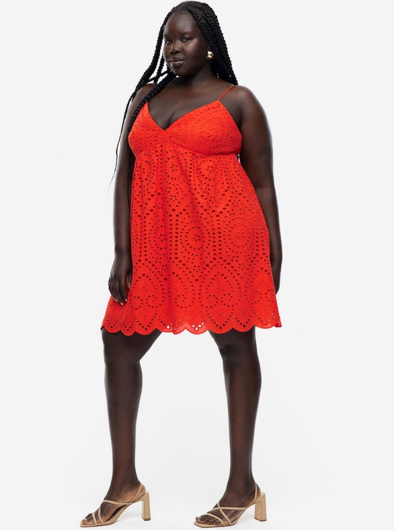 HM Red Dress