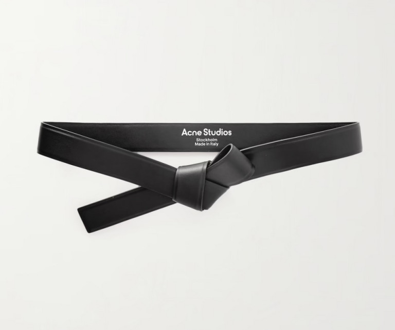 Acne Studios Knotted Leather Belt