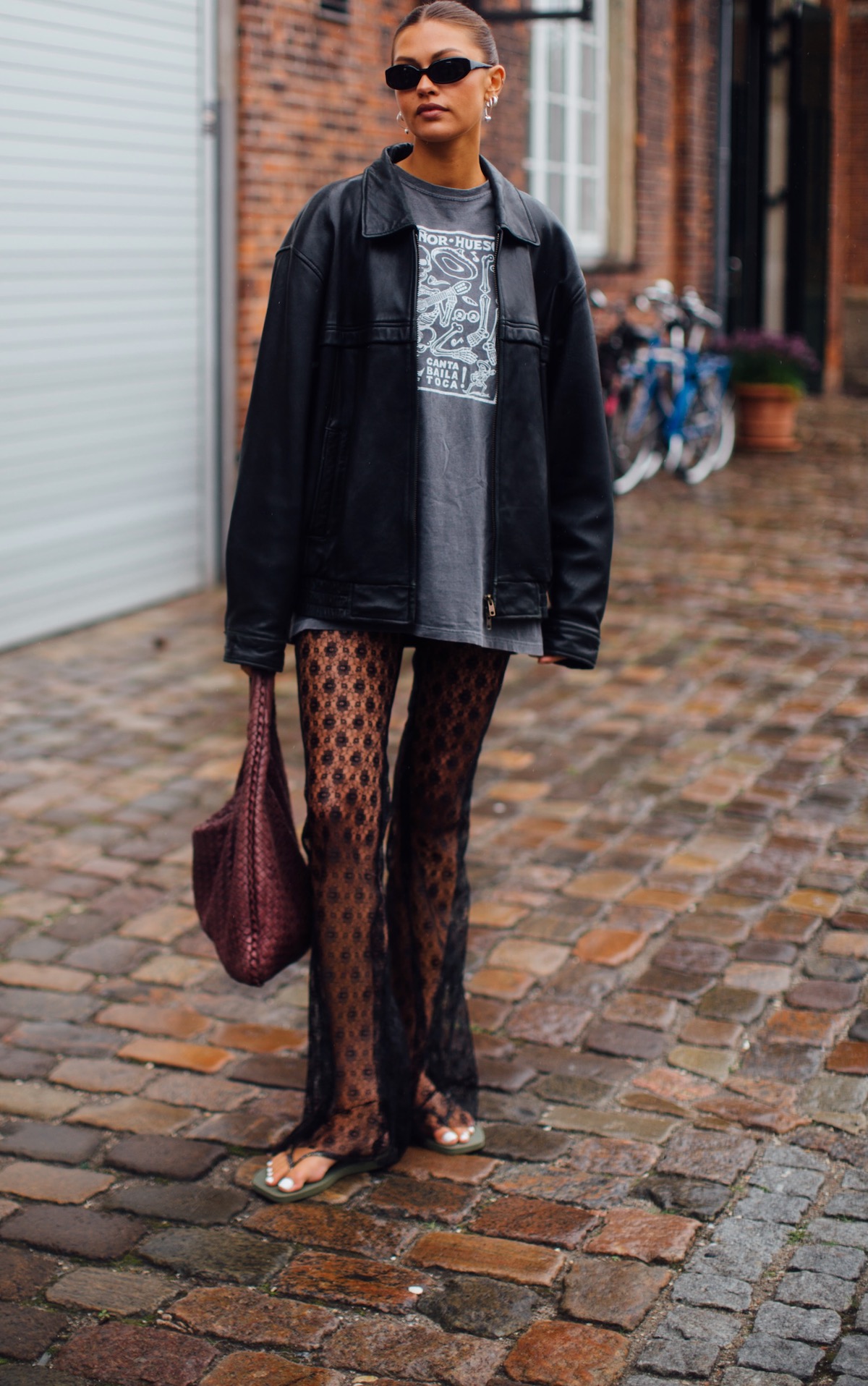 Sheer Pants Are Street Style Staples