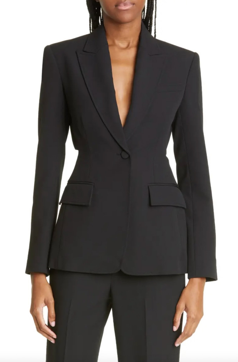 A.L.C. Carlyle Cutout Back Blazer
