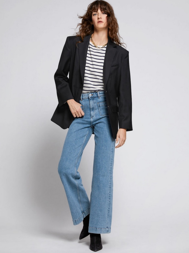 Other Stories Flared High Waist Jeans