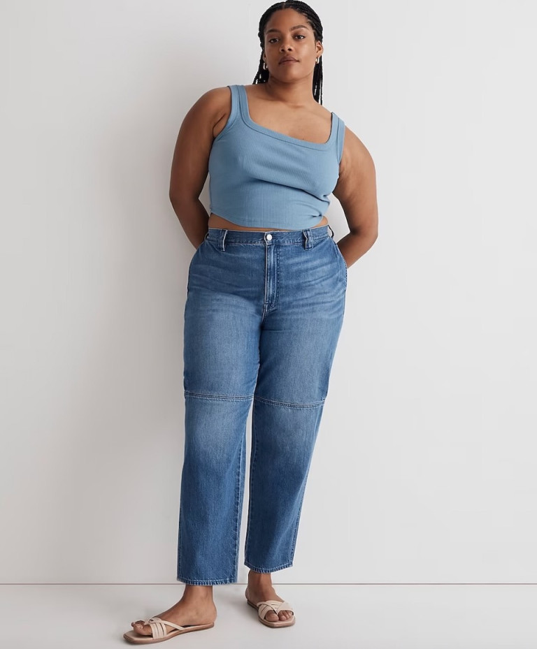 Madewell High-Rise Tapered Jeans
