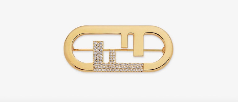 Fendi O’Lock Brooch