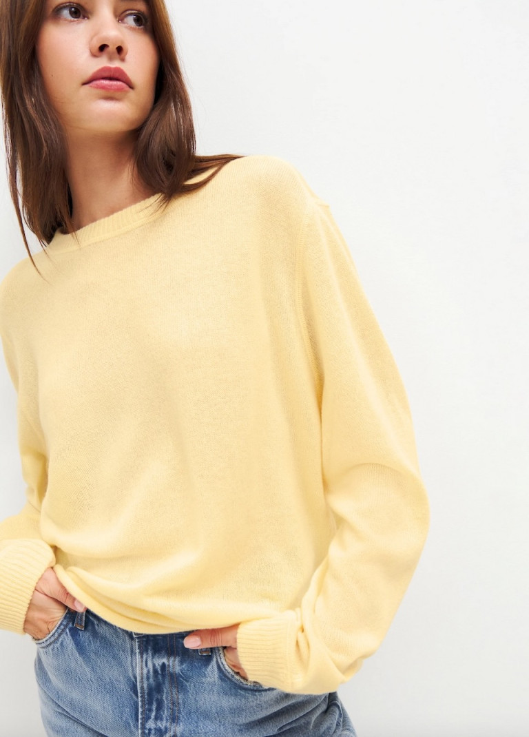 Reformation Cashmere Boyfriend Sweater