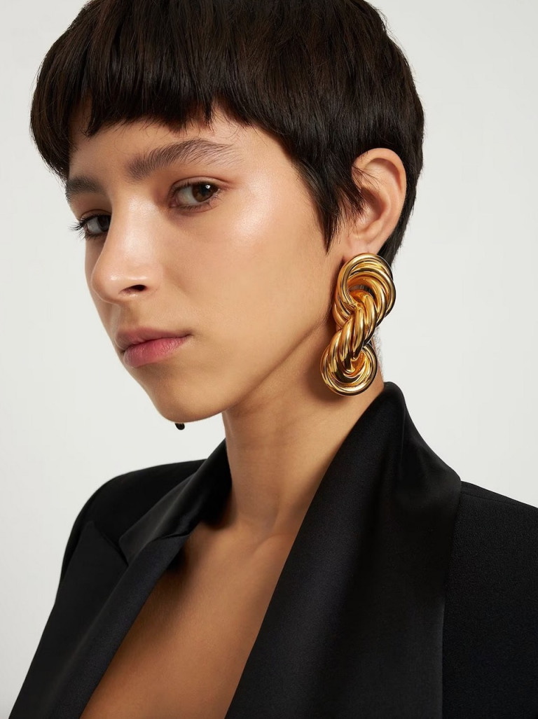 Jil Sander Freedom 1 Stud Earrings