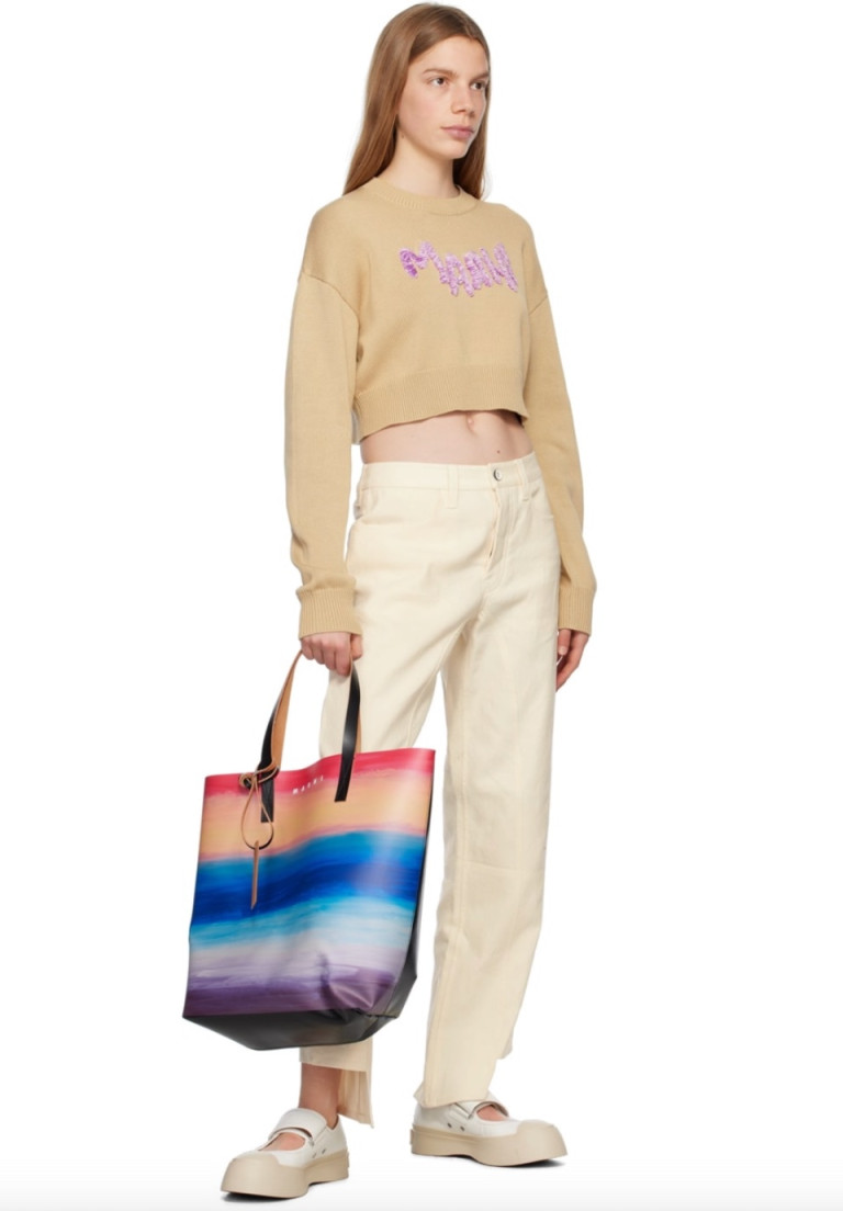 Marni Multicolor Tribeca Tote