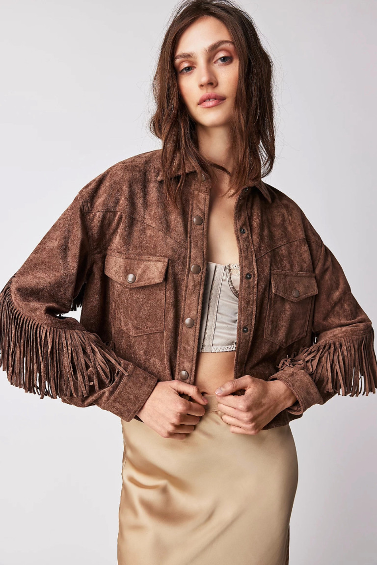 Blank NYC Twist Shout Vegan Shacket