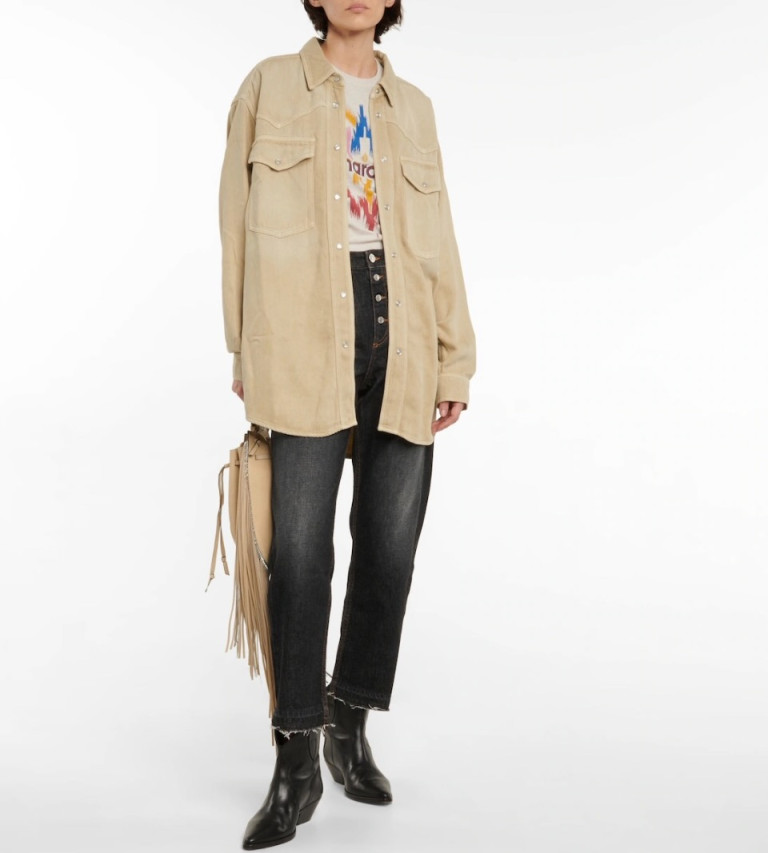 Isabel Marant Etoile Taniami Denim Shirt