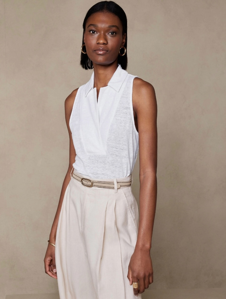 Banana Republic Daze Skinny Studded Suede Belt