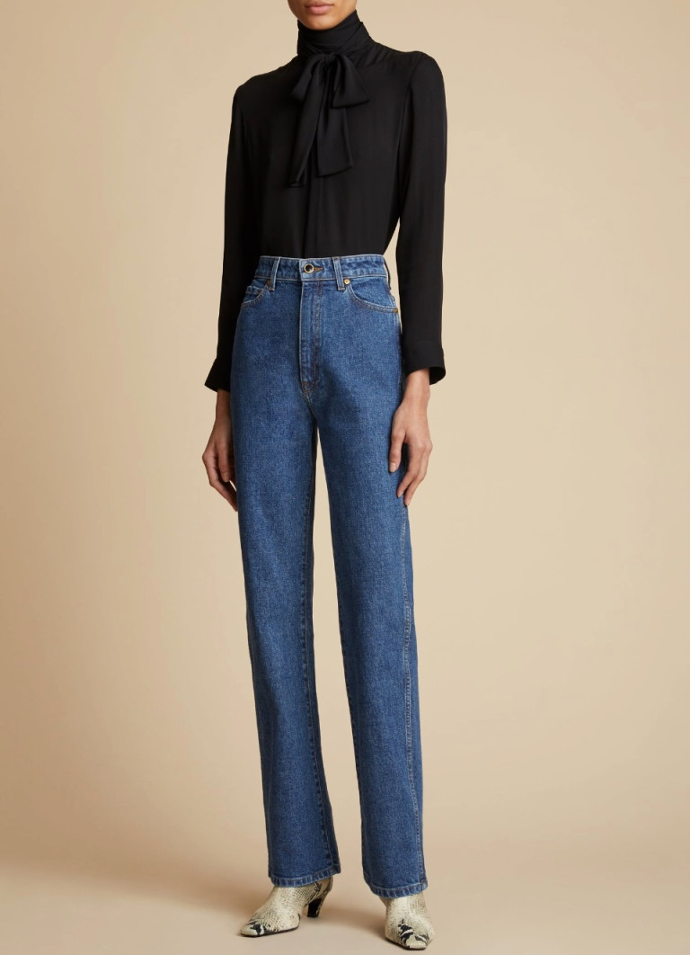 Khaite The Danielle Stretch Jean