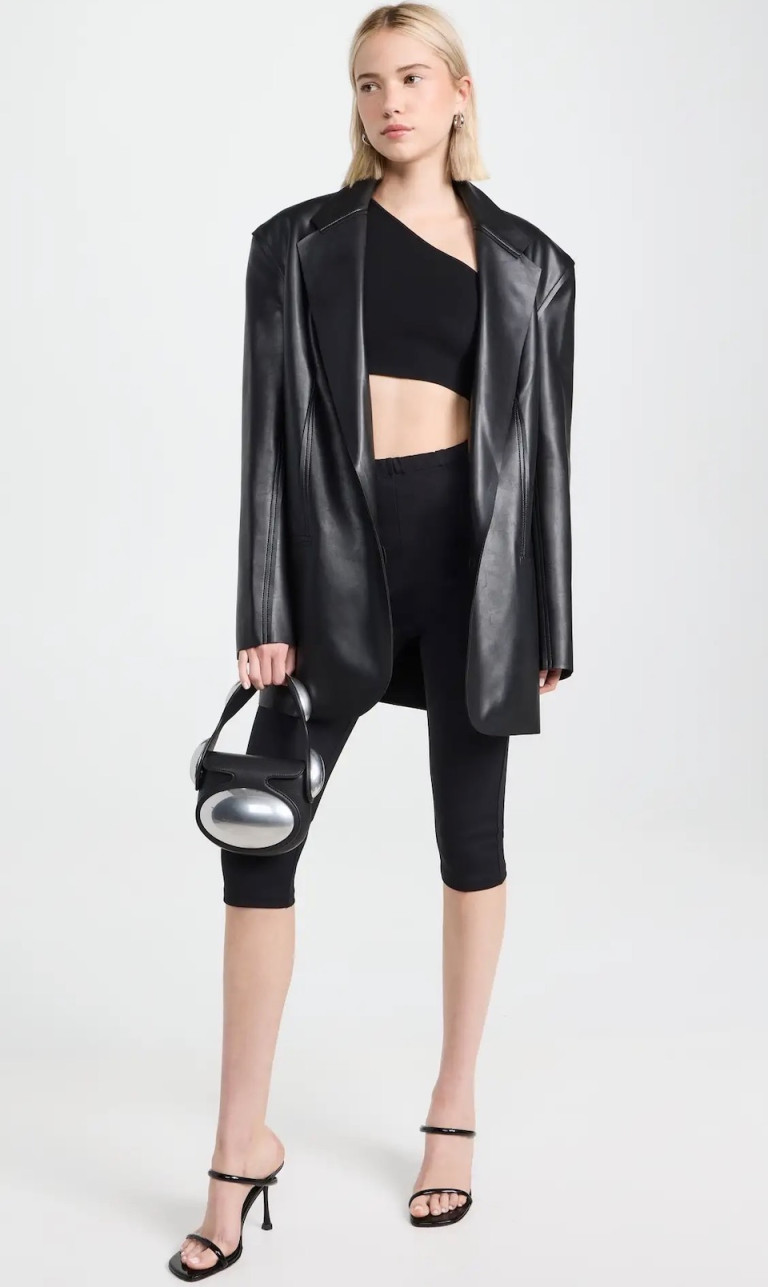 Norma Kamali Oversized Single Breasted Jacket