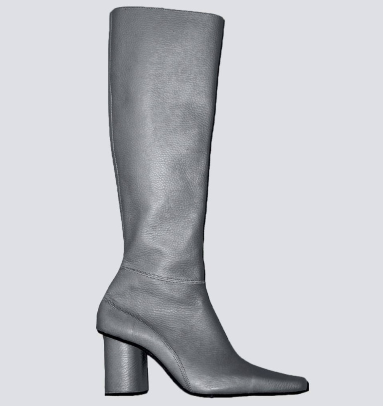 Dubie Leather Cuadrado High Boot