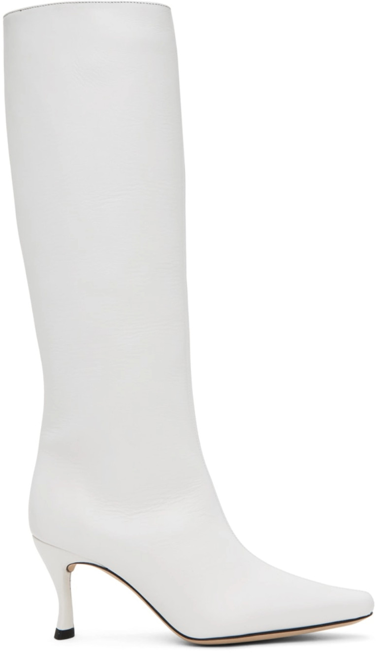 By Far White Stevie 42 Boots