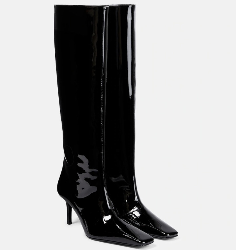 Acne Studios Patent Leather Knee-High Boots