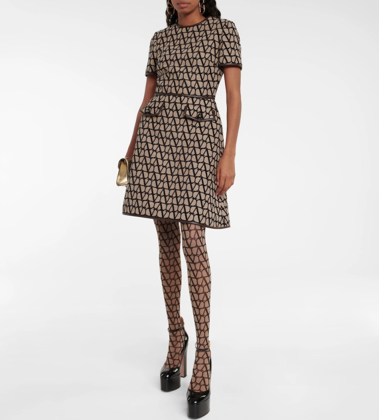 Valentino Logo Tights