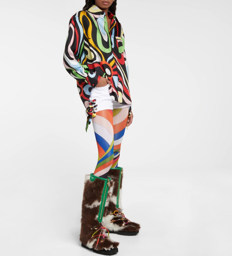 Pucci Printed Tights