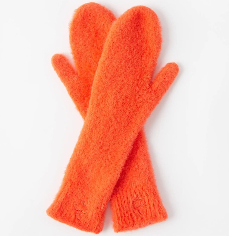 Isabel Marant Manray Logo-Embroidered Gloves