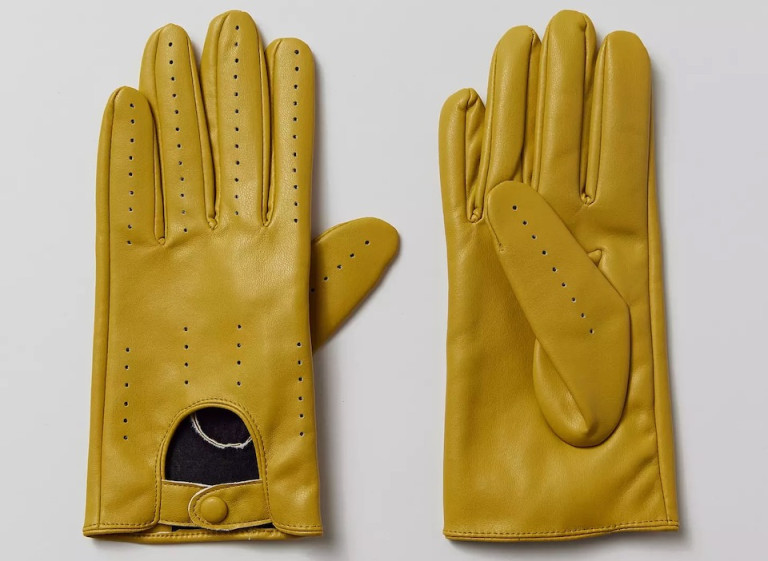 Urban Outfitters Faux Leather Moto Glove