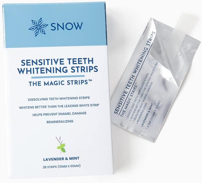 SNOW Sensitive Dissolving Teeth Whitening Strips