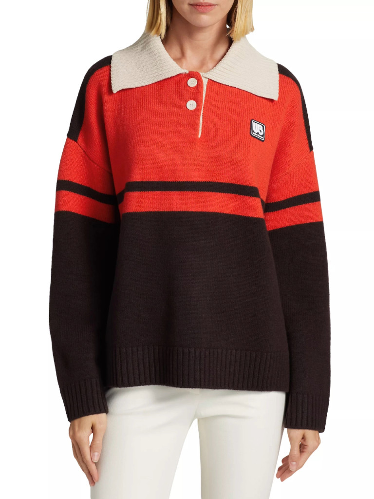 Wales Bonner Calm Wool Polo Sweater