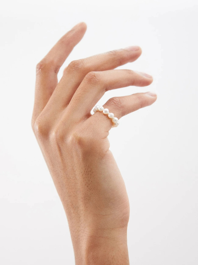 Hermina Athens Baroque Pearl Ring