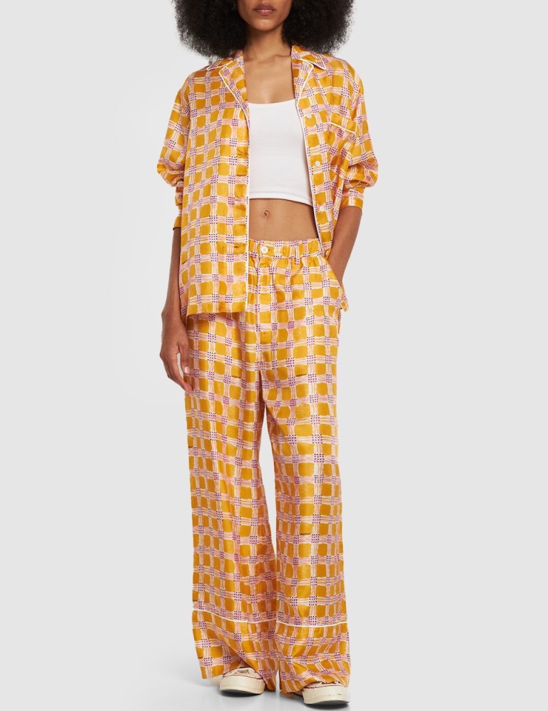 Marni Printed Silk Twill Pajama