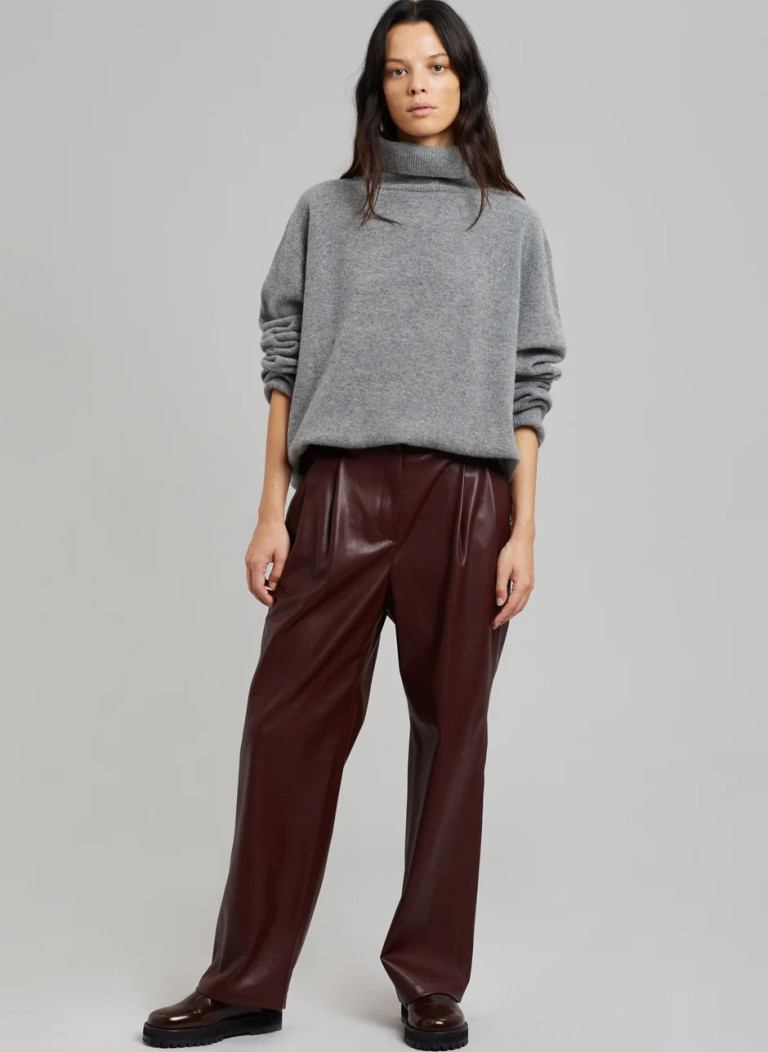 The Frankie Shop Pernille Faux Leather Pants