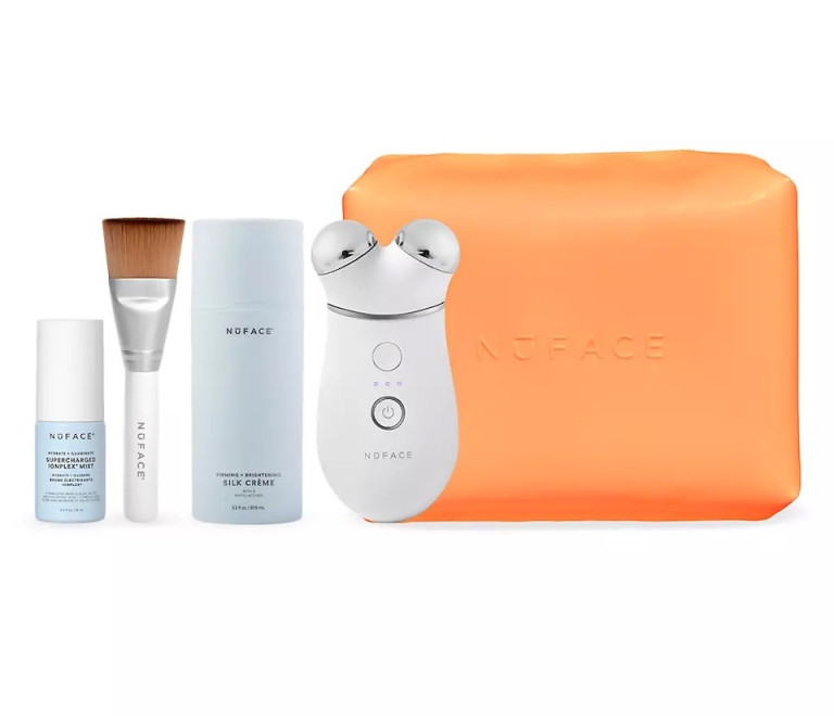 NuFace Trinity Supercharged 4-Piece Skincare Routine