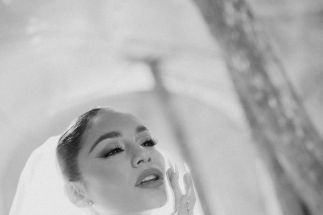 Vanessa Hudgens Wedding Hairstyle