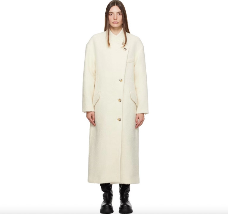 Isabel Marant Etoile Off-White Sabine Coat