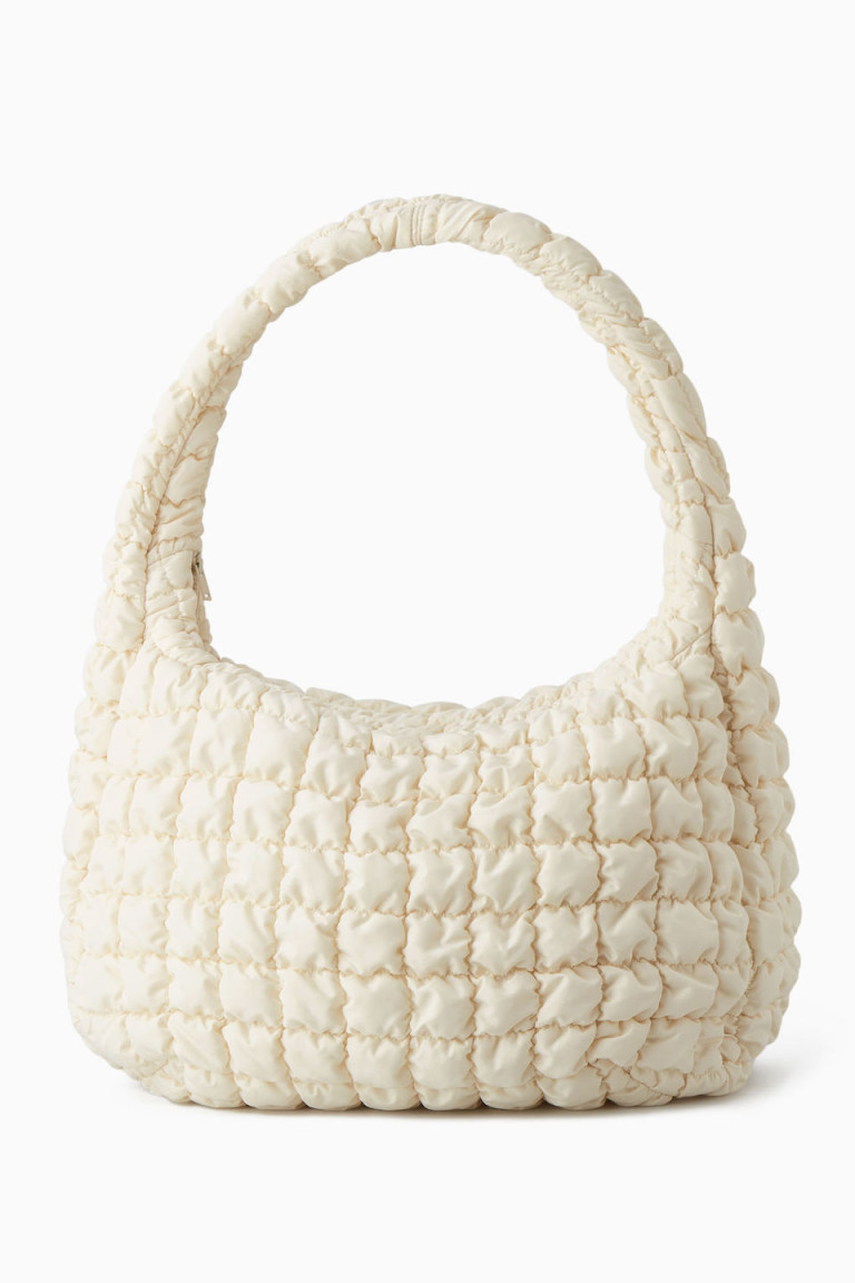 COS Oversized Quilted Crossbody Bag