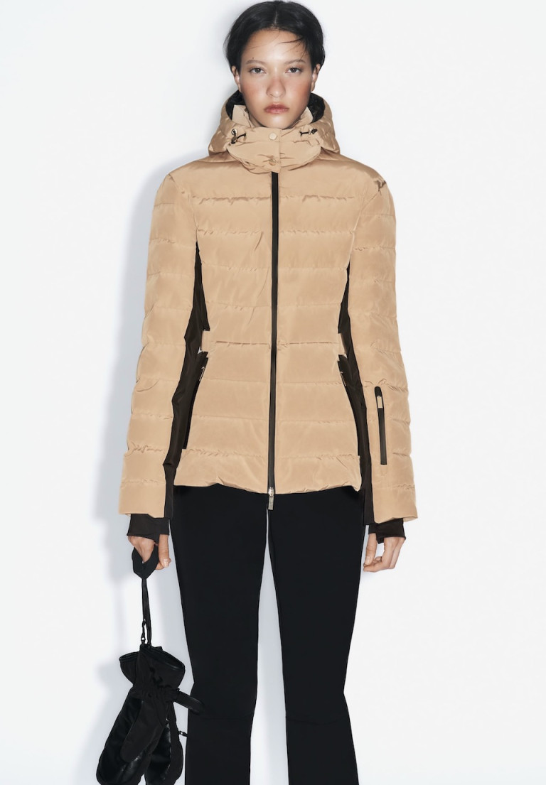Zara Windproof and Waterproof Recco Technology Down Jacket Ski Collection
