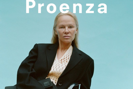 Pamela Anderson Proenza Schouler Spring 2024 Campaign