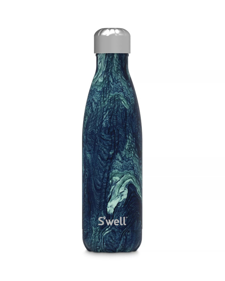 Swell Azurite Marble Bottle