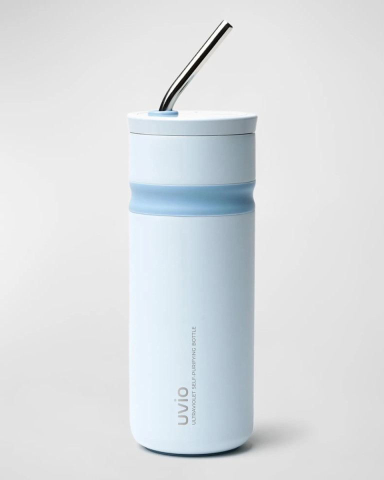 OHOM Self-Purifying Straw Water Bottle