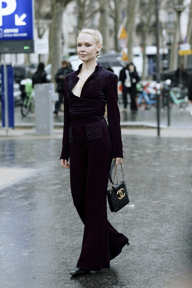 Spring 2024 Haute Couture Street Style