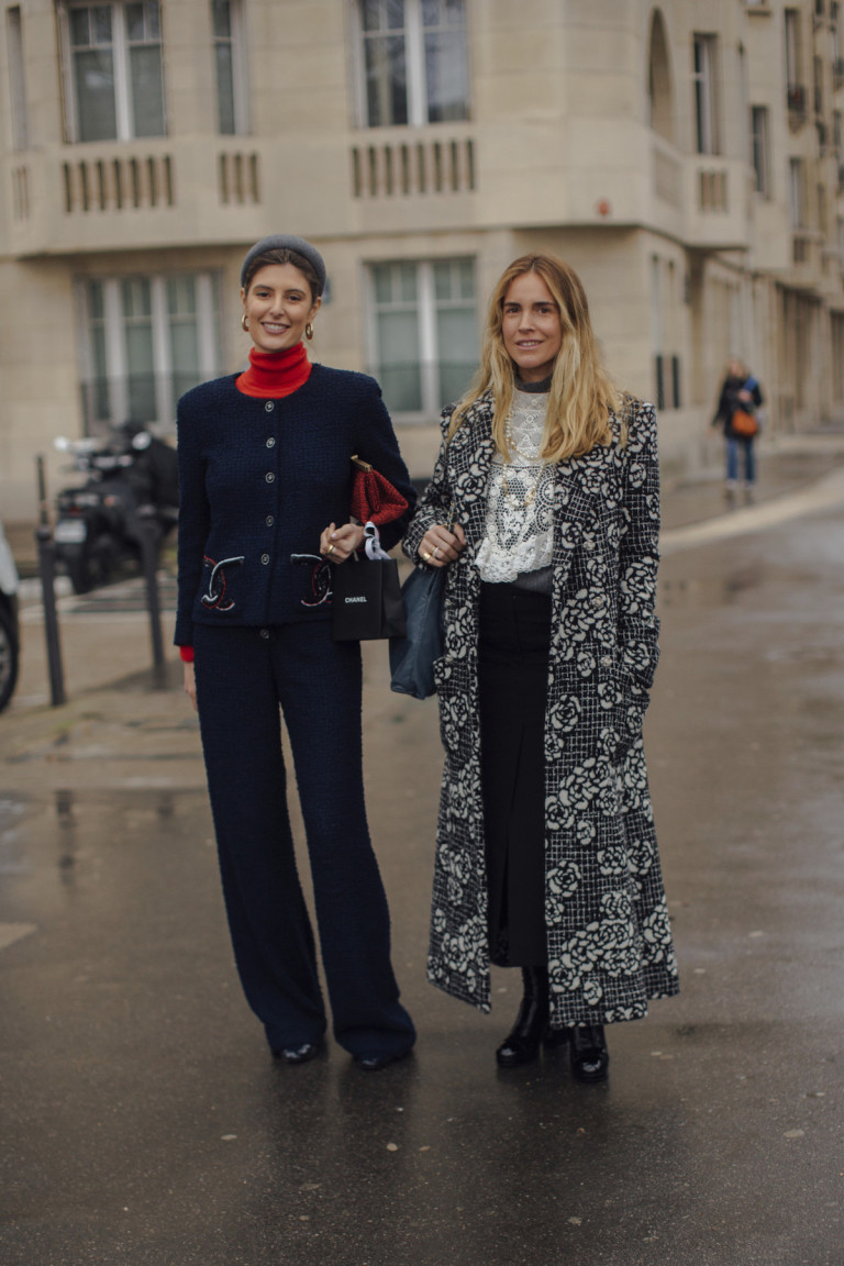 Spring 2024 Haute Couture Street Style