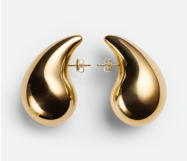 Bottega Veneta Large Drop Earrings