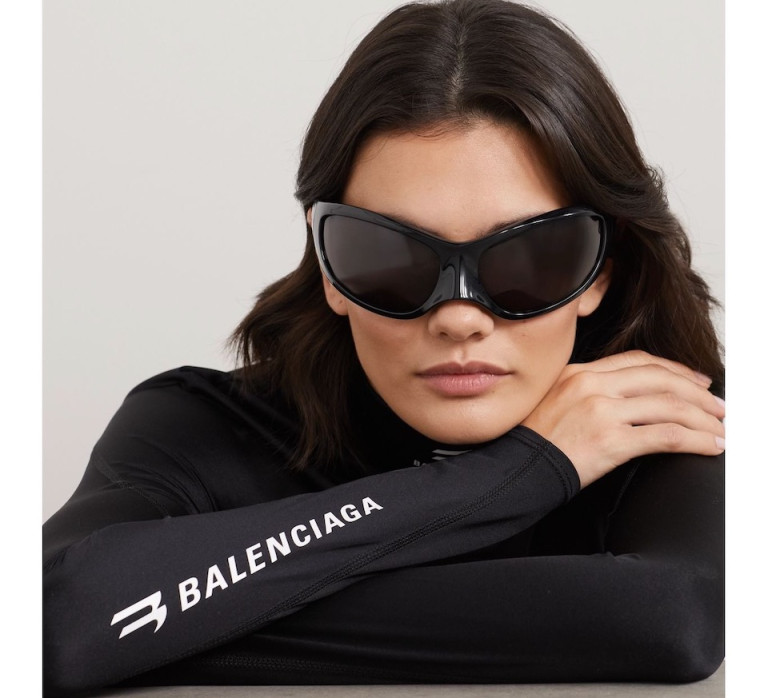 Balenciaga Eyewear Cat-Eye Acetate Sunglasses