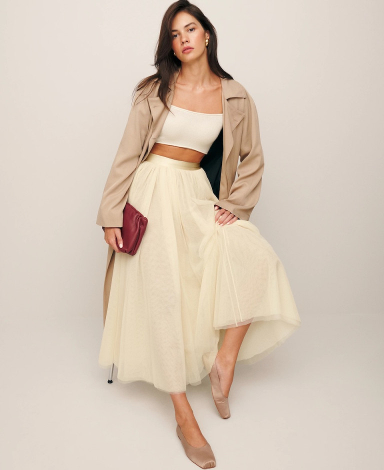 Reformation Prisca Skirt