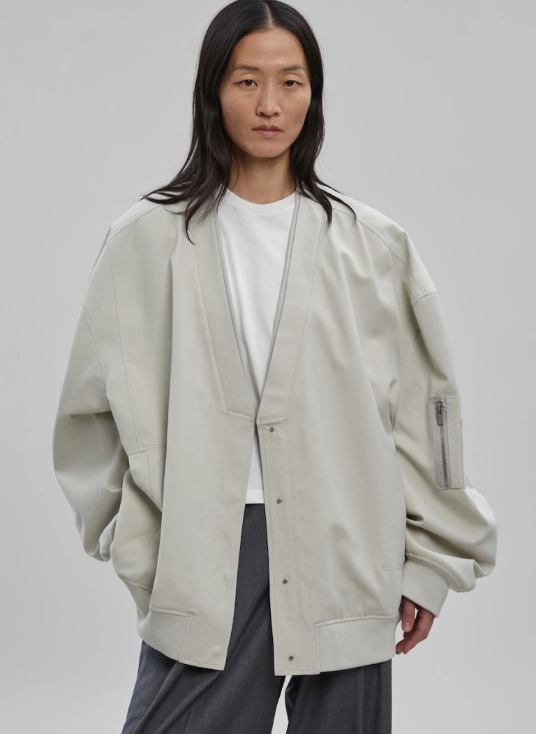 The Frankie Shop Kanna V-Neck Jacket