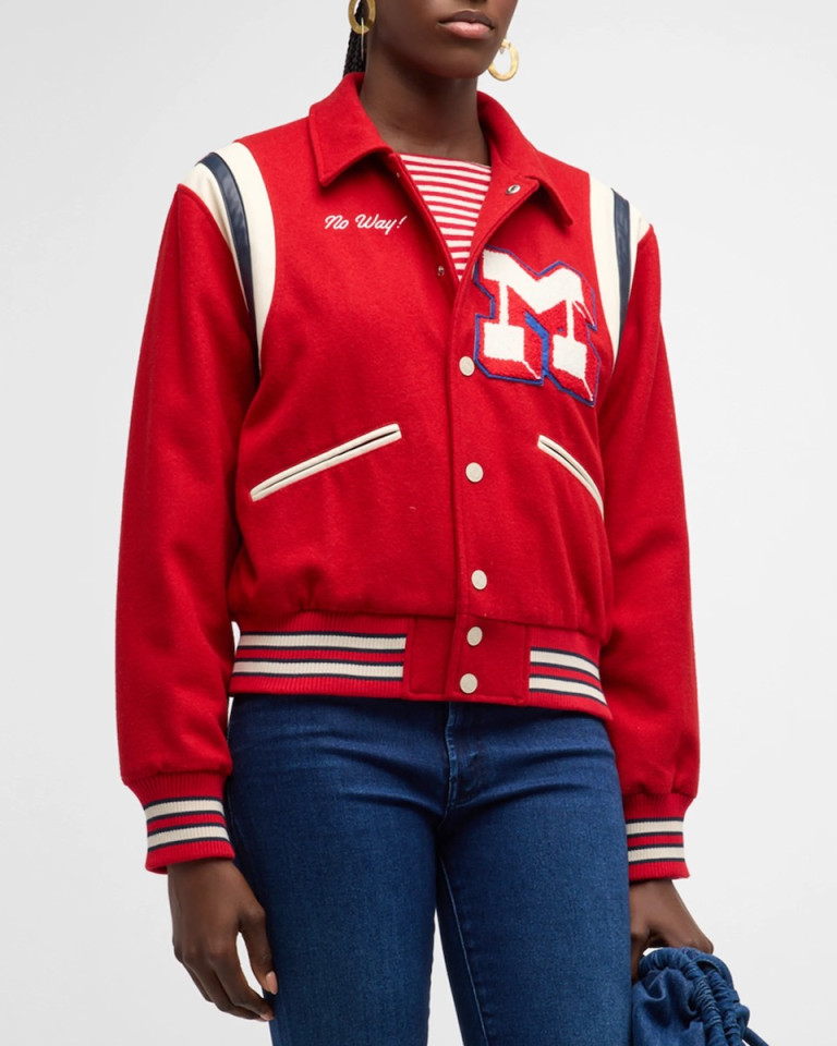 MOTHER The Team Spirit Varsity Jacket