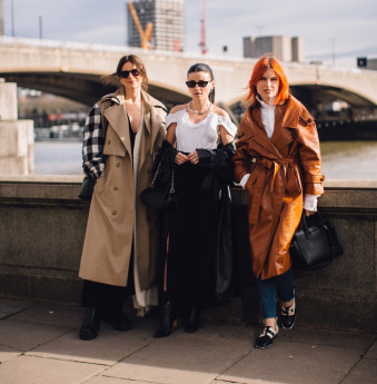 London Fashion Week Fall 2024 Street Style