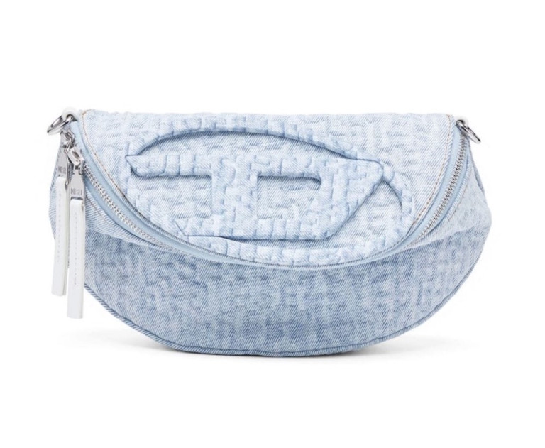 Diesel 1DR Denim Crossbody Bag