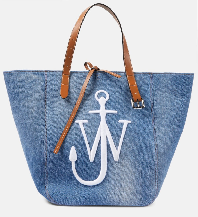 JW Anderson Cabas Denim Tote Bag