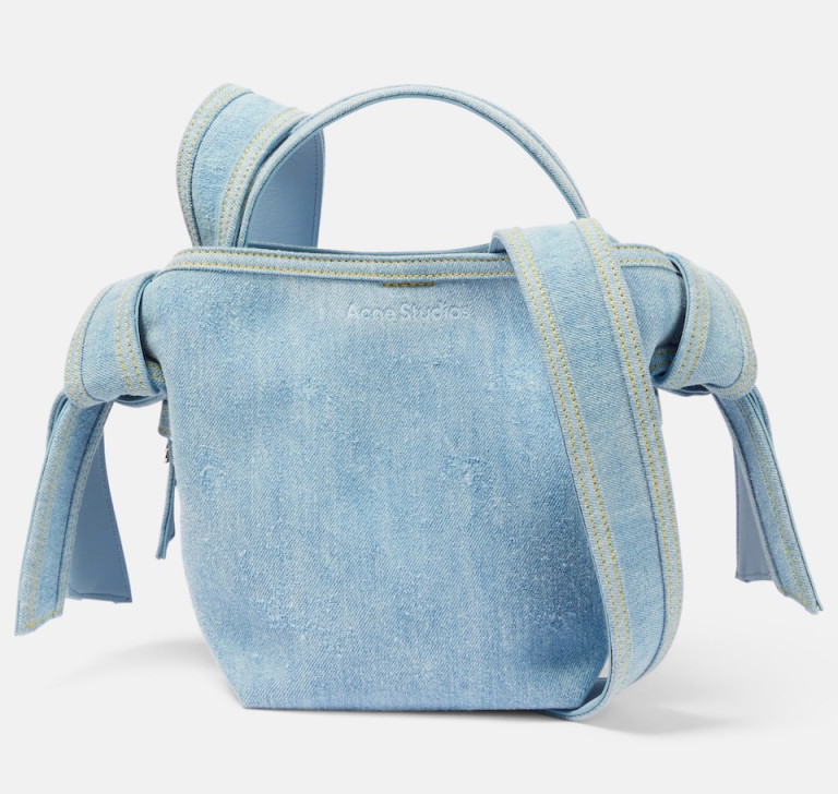 Acne Studios Musubi Mini Denim Shoulder Bag