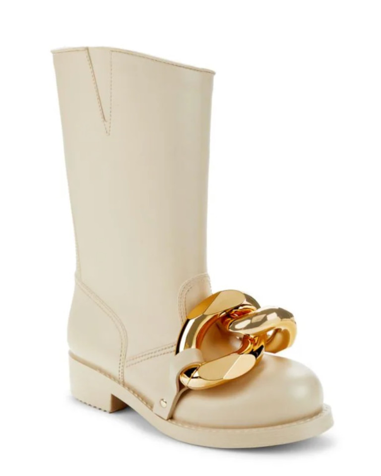 JW Anderson Chain Mid Calf Boots
